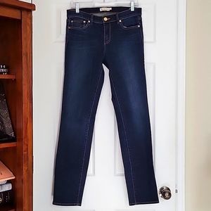 Tory Burch Super Skinny Jean, dark wash, size 28